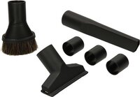 123schoon Kleine zuigmonden set 6 delig universeel (voor 35 & 32mm) - Zwart