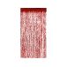 BigBuy Home Rideau vagues, rouge, 200 x 100 cm