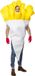 Wilbers Patatzak kostuum GeelWit / Beige L