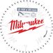 Milwaukee Cirkelzaagblad voor Kunststof | Ø 165mm Asgat 20mm 52T - 4932471296