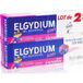 Elgydium Elgydium Dentifrice Enfants 2-6 Ans Grenadine 2X50ml