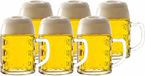 Stölzle Lausitz Bierkrüge Kaiser 0,5 Liter Set van 6