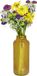 Bela Arte Bloemenvaas Milan - transparant okergeel glas - 15 x 35 cm
