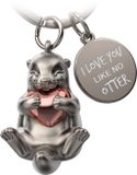 FABACH Otter sleutelhanger Otty met hart
