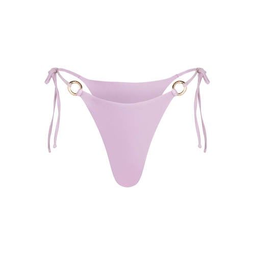The Lola Club Josey high leg strik bikinibroekje roze