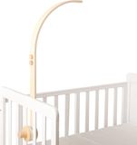 OEM Bol Baby Bedbel Pasgeboren Kinderkamer Hangende Mobiele Regenboog Mobiel voor Baby Bed Kinderbed Decoratie Ornament Gift, Nieuwe Curve Holder - Goud