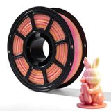 PETG filament, 1,75 mm, 1 kg, bicolore, pour impression 3D