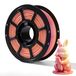 PETG filament, 1,75 mm, 1 kg, bicolore, pour impression 3D
