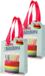 CEPEWA Set van 6x stuks papieren verjaardag giftbags/cadeau tasjes Happy Birthday 11 x 14 x 6 cm - cadeau tassen