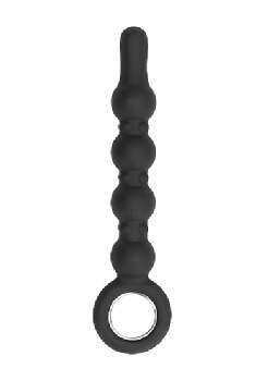 Shots Media Sono - No. 59 - Dildo With Metal Ring - Black