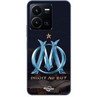 Vivo Hoesje voor Vivo Y35 4G met OM-logo in blauw en goud