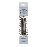 Winsor & Newton Willow Houtskool fijn grijs 24 stuks