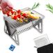Merkloos Compacte en Draagbare Vouwbare Barbecuegrill voor Camping en Outdoor Avonturen