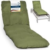 Beautissu Flair RL Ligbedkussen 190x60x8 cm Olijfgroen