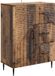 vidaXL Dressoir met lade Oud hout 66 x 34,5 x 89,5 cm Bewerkt hout