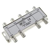 SAT & BK-verdeler 8-voudige splitter 100dB afgeschermd HD- en Unicable - geschikt