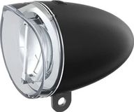 Spanninga Retro fietskoplamp - 15 Lux - Zwart