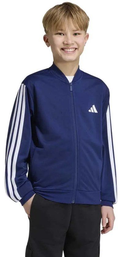 Adidas Essentials Climacool Trainingsjack Blauw 11-12 Years Kinderen