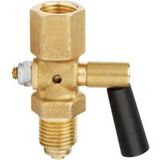 WIKA 910.10 Aflsuitklep voor manometer 25 bar (max)