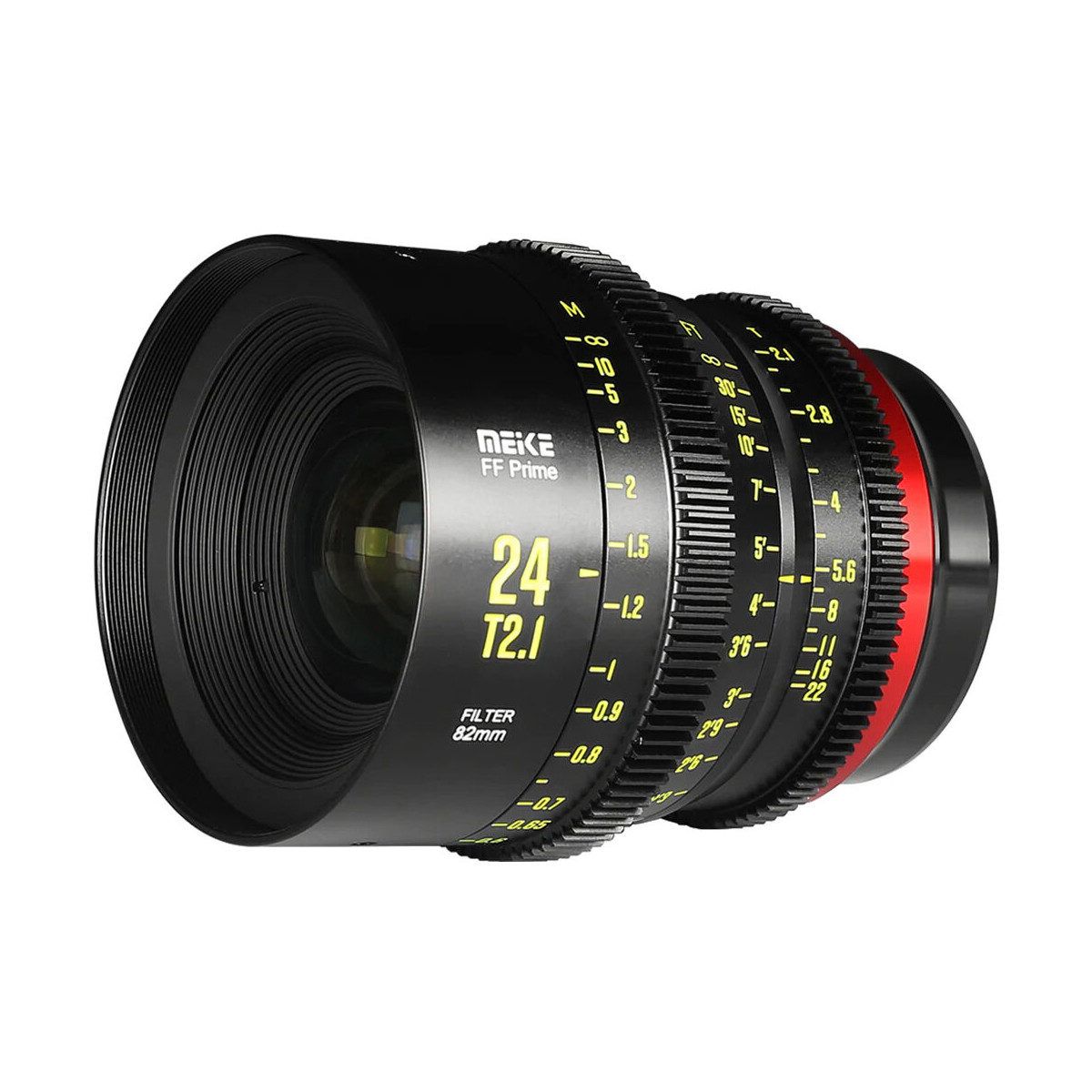 Meike 24mm T2.1 FF Prime Cine Canon RF-mount objectief