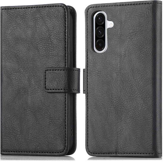 imoshion Luxe Bookcase - Geschikt voor Samsung Galaxy A36 - Zwart