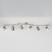HOFTRONIC Riga RVS LED Plafondlamp 6 Spots GU10 4000K Neutraal Wit