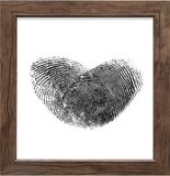 Deknudt Frames Fotolijst S48SH3 - Hout - Bruin - 13x13 cm