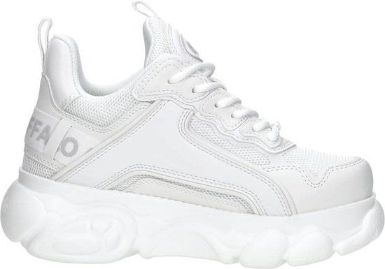 Buffalo Cld Chai Sneakers - White - Women - Size 38 - High Top - Imitation Leather