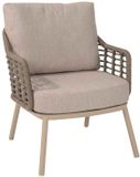 4 Seasons Outdoor Puglia lage tuinstoel - latte