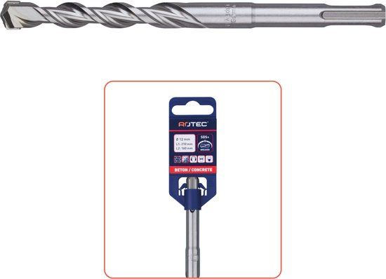 Rotec Hamerboor SDS+ V-Breaker 13,0x200/260 mm