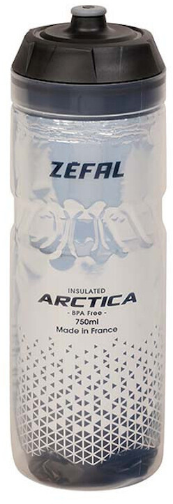 Zéfal Arctica Thermische Drinkfles 750ml geïsoleerd, zilver/zwart