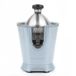 SWEISS ZEST6 Professionele elektrische citruspers, druppelvrije schenktuit, vaatwasmachinebestendig, stil, krachtige scharnierarm, 160 W, blauw