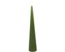 Countryfield LED kegelkaars speelgoed rustiek 5x5x25cm lichtgroen