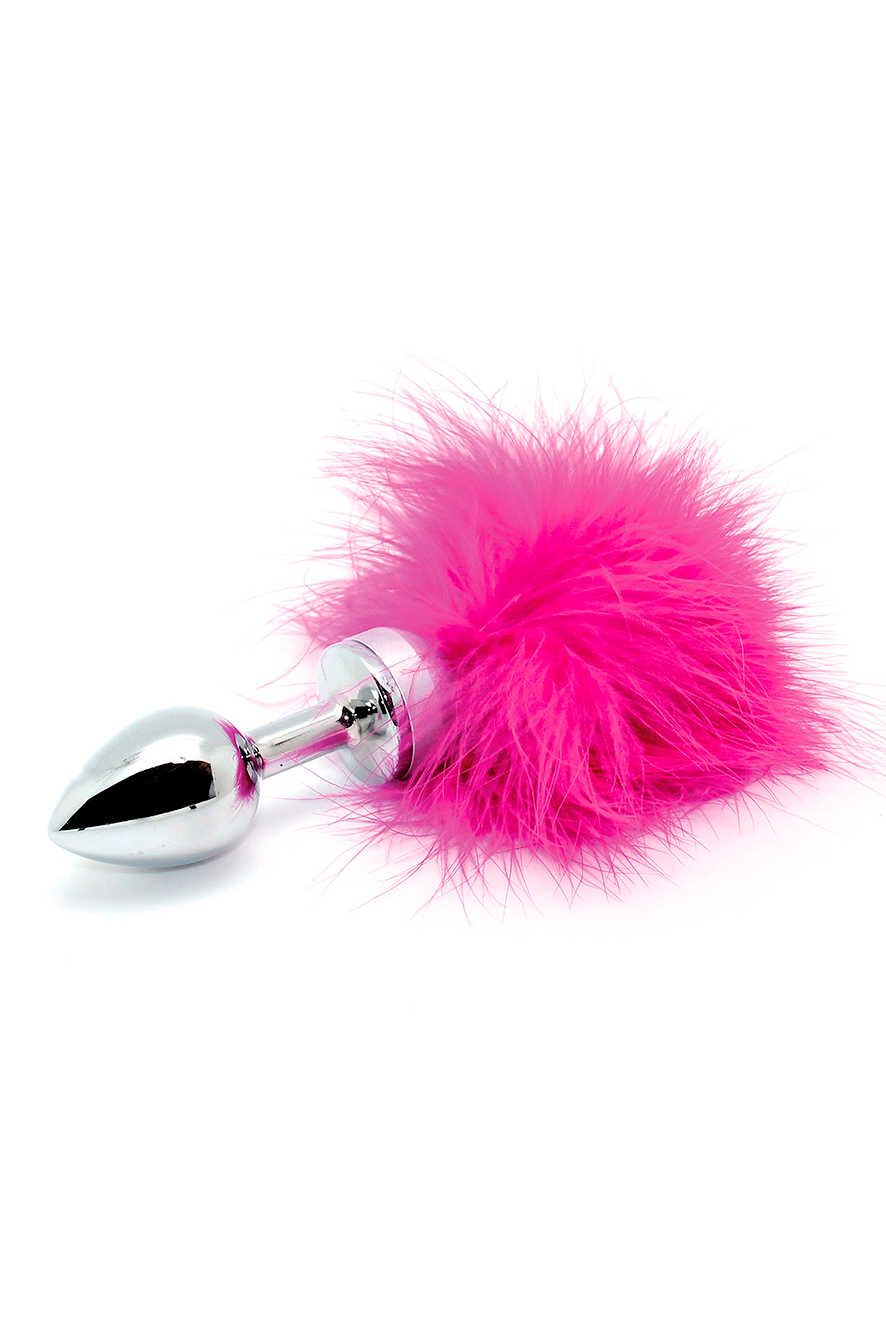 Bondage Play Metalen Butt Plug - Ø 3cm