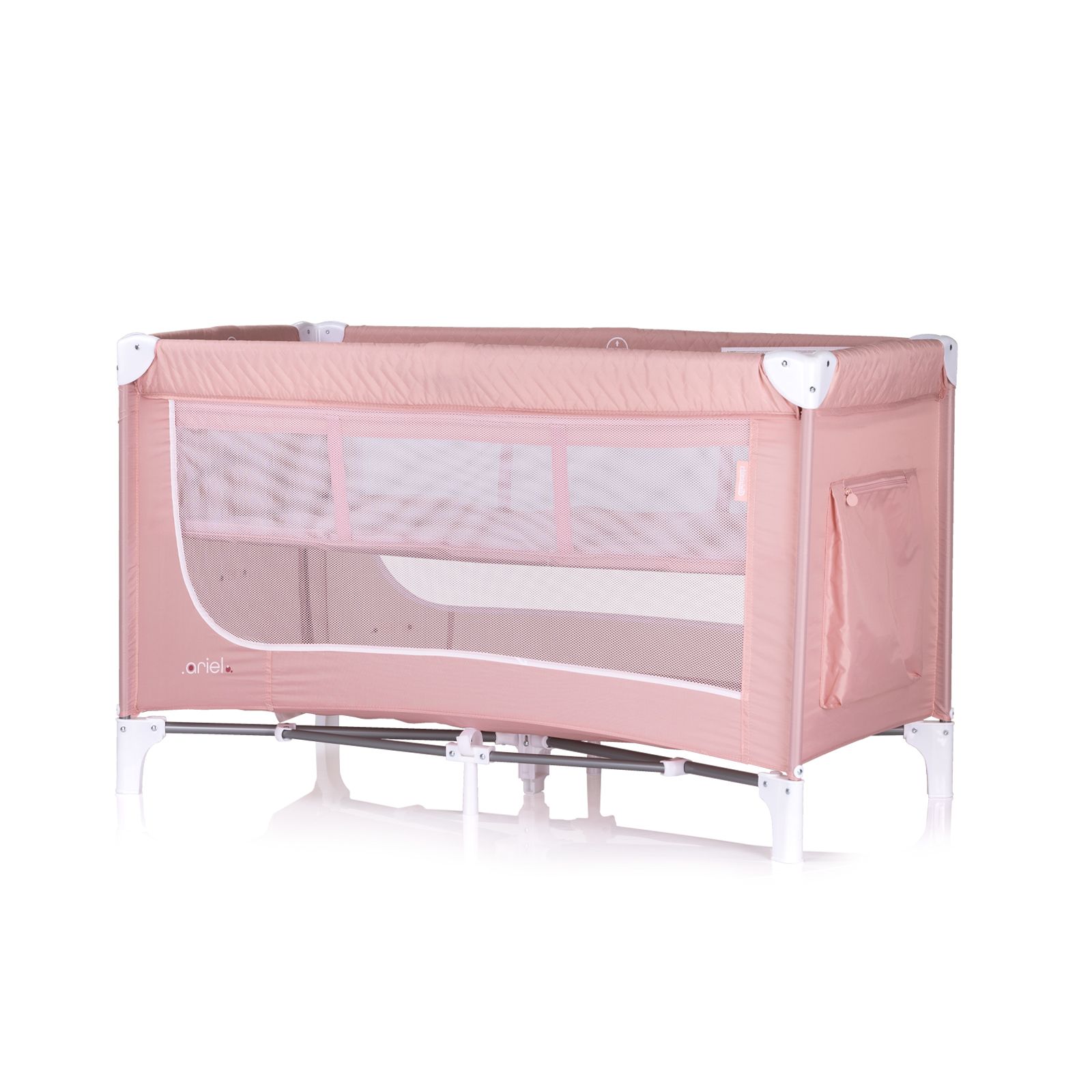 Chipolino Campingbed Ariel Pink Marshmellow