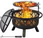 Happyment Happiq BBQ Vuurkorf Valora met vonkenscherm - 76CM - Zwart