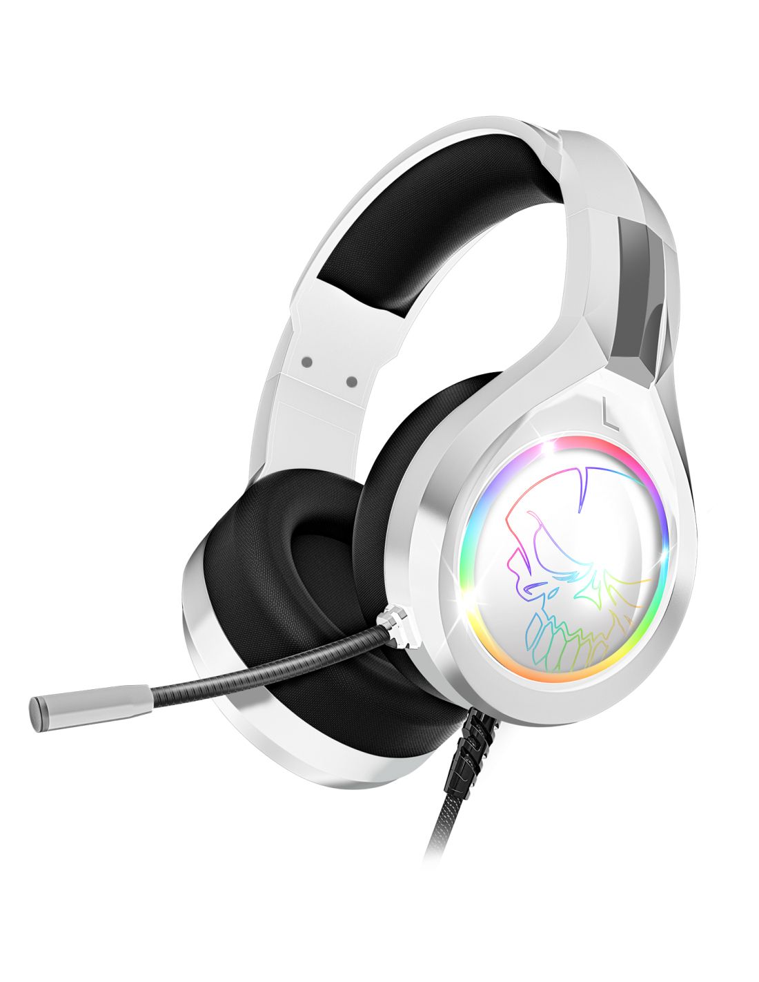 Spirit of Gamer Pro-H8 Gaming Headset - White