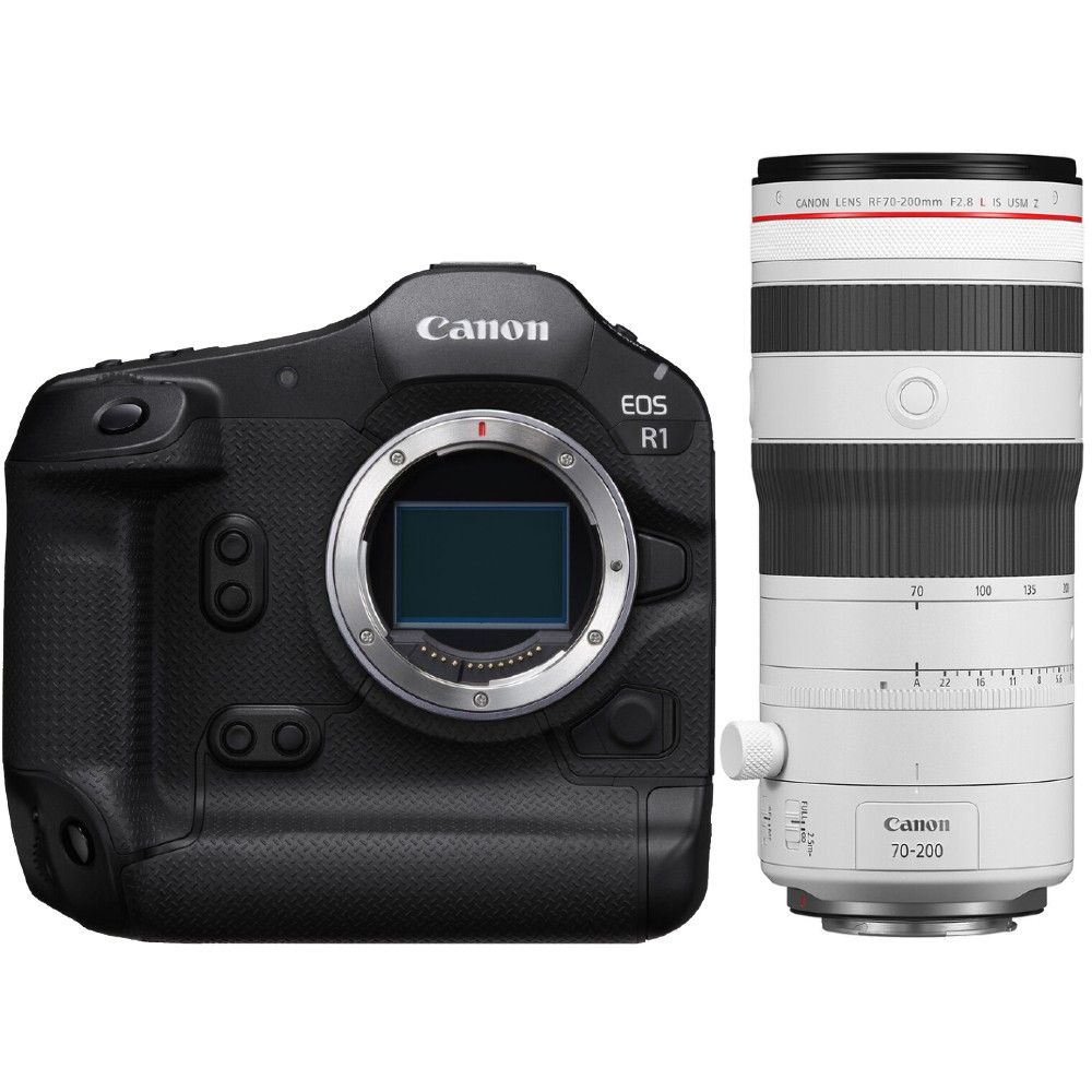 Canon EOS R1 + RF 70-200mm F/2.8L IS USM Z - White