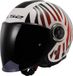 LS2 OF620 Classy Cool Wit Wijnbes Jethelm - Maat XL - Helm
