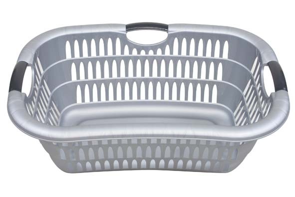 Cosy&Trendy WASMAND ERGONOMISCH ALUMINIUM-ANTHRACIET68X46X25CM