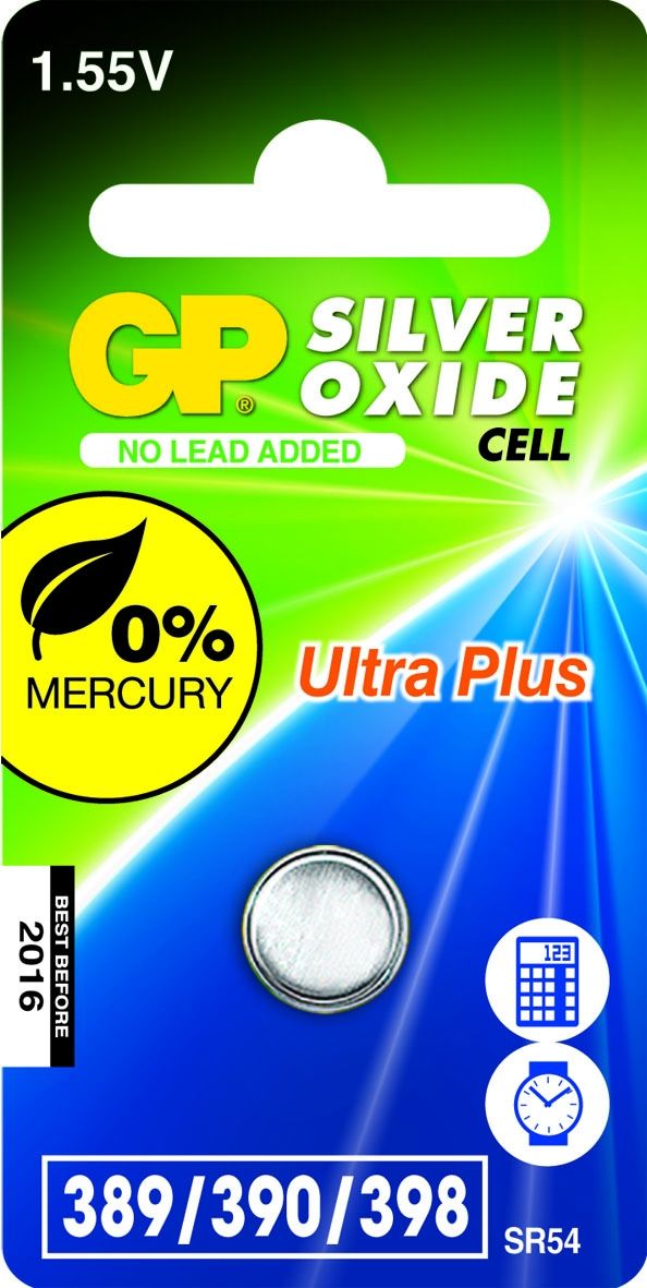 GP Batteries Silver Oxide Cell 389 SR54