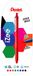 Pentel 487106 iZee balpen met metalen clip, rood