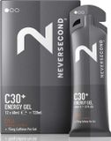 Neversecond C30+ Energy Gel met Caffeine | 30 Gram Carbs | 12 x 60 ML