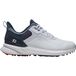 FootJoy Chaussures de golf pour hommes Pro, sans crampons, blanc/bleu/rouge