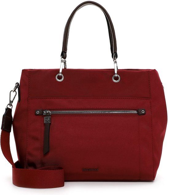 Emily & Noah Shopper E&N Esther (65145) - Dames handtassen - darkred 606