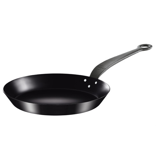 Rösle Iron Frying Pan enamelled with Cast Handles