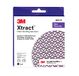 3M Xtract Cubitron II Netto Disc 710W, 6 inch, 12-delige Multi-Pack Haak en Loop Schuurschijven, 80+, 120+, 180+, 220+, 240+, 320+, vrijwel stofvrij, diverse kwaliteiten, 88516