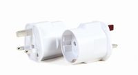 Cablexpert AC power adapter, EU Schuko socket to UK plug, 13 A