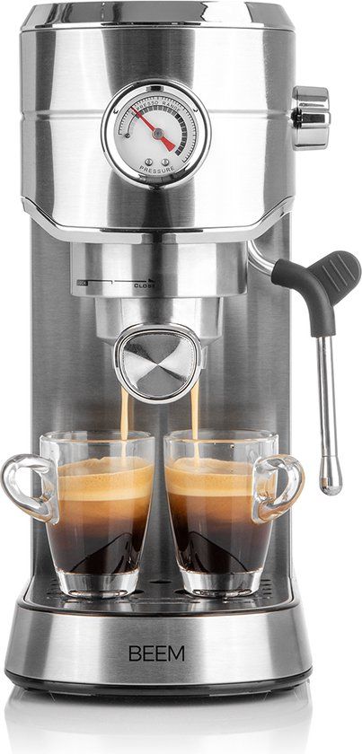 BEEM ESPRESSO-ULTIMATE Espresso Machine - 20 bar - Silver