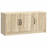 vidaXL TV Kast Sonoma Eiken 99 x 34,5 x 47 cm Bewerkt hout